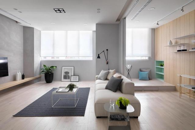 浅色地板配什么颜色家具好看，浅色木地板配什么家具（纯白调搭配木质家具）