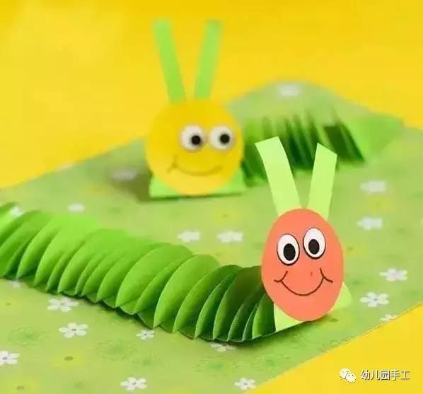 毛毛虫手工制作，橡皮泥手工毛毛虫的做法（10款最简单的毛毛虫手工制作教程）