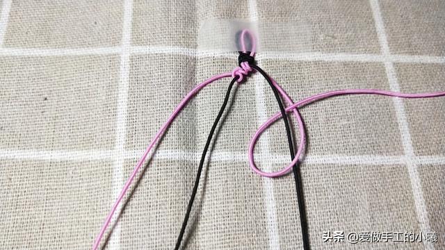 桃花手链编法教程，桃花手链编法教程全过程（桃花手链编绳图解教程）