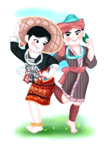 56个民族服饰图片大全，56个民族服装图片（五十六个民族精美人物服饰造型插画）