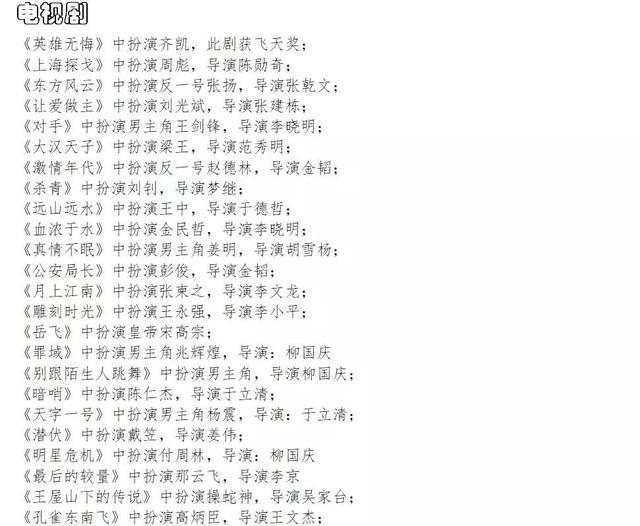 姚刚演的电视剧，姚刚在什么电视剧中饰演何总（从社会我兆哥到忠烈金市长）