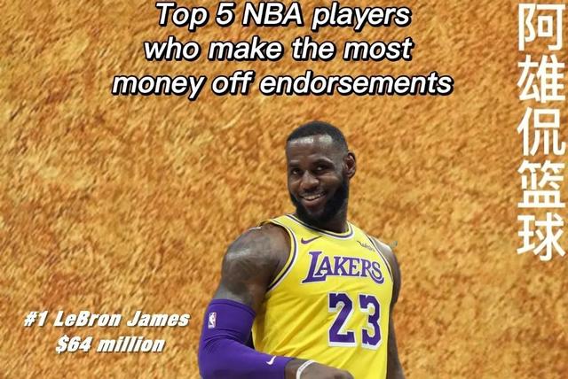 库里代言的品牌，库里代言的运动品牌（美媒列出了现役通过代言赚钱最多的五大球星）