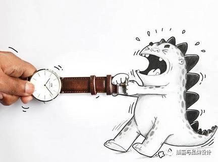 小恐龙怎么画，恐龙怎么画简单又好看（创意手绘丨他画出一只很有戏的小恐龙）