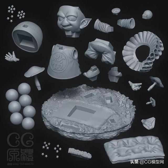 pxd，微信头像，pxd（201812期CG模型网作品展）