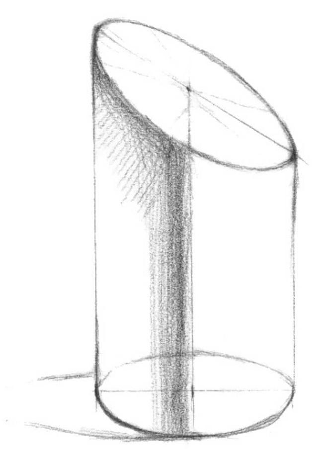 石膏几何体，石膏几何体素描教程（分步骤讲解三种石膏几何体画法）