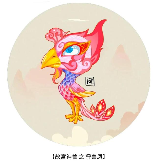 可爱大合集，可爱系列（故宫里的神兽插画系列图片）