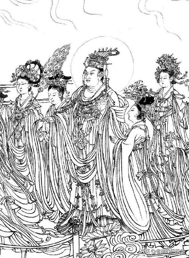 神仙图，神仙图片仙气飘飘（一组吴道子笔下的神仙图）