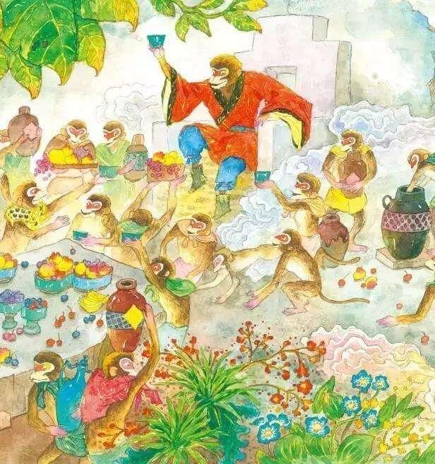 孙悟空水帘洞有哪些故事，孙悟空的诞生<一>