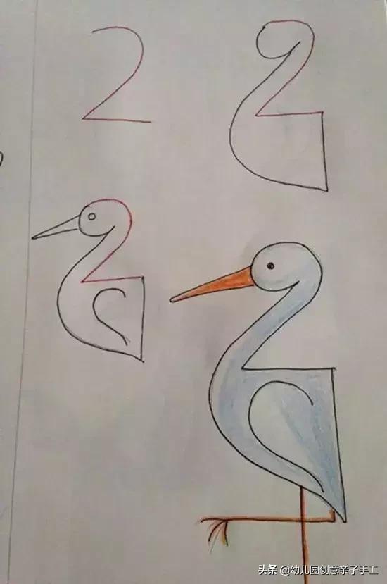 用数字画小动物，数字画老鼠（寥寥几笔画出这些可爱的动物）