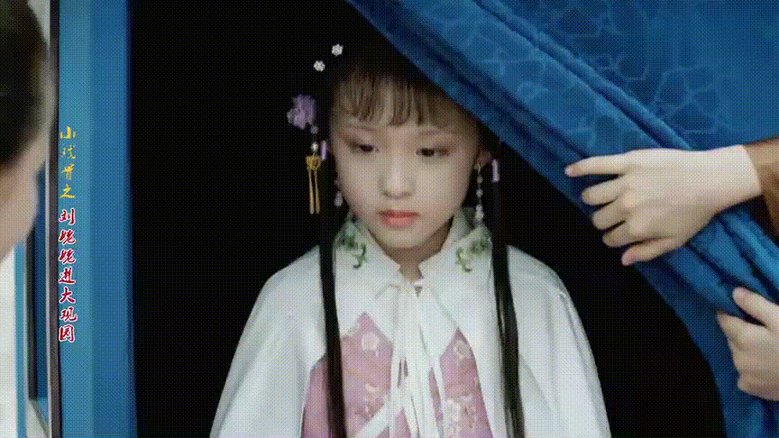 蒋梦婕林黛玉美图，七版黛玉进贾府