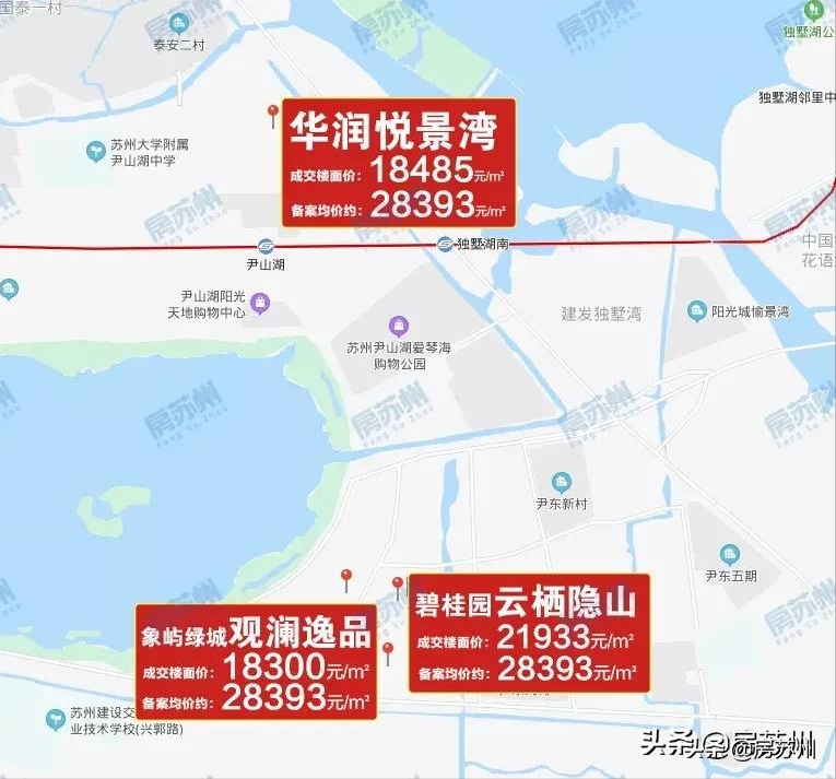 尹山湖房价(苏州尹山湖房价为啥一直跌)