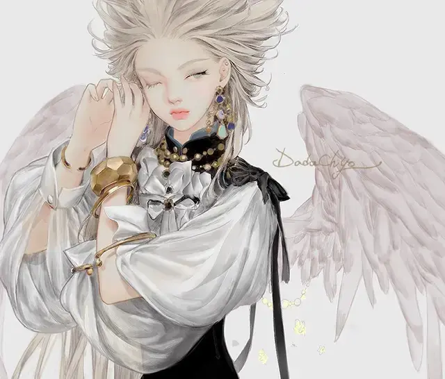 好看有仙气的手绘动漫女生图片 谁还不是个小仙女啊，手绘动漫女孩仙气（超唯美漫风仙气满满小姐姐插画）