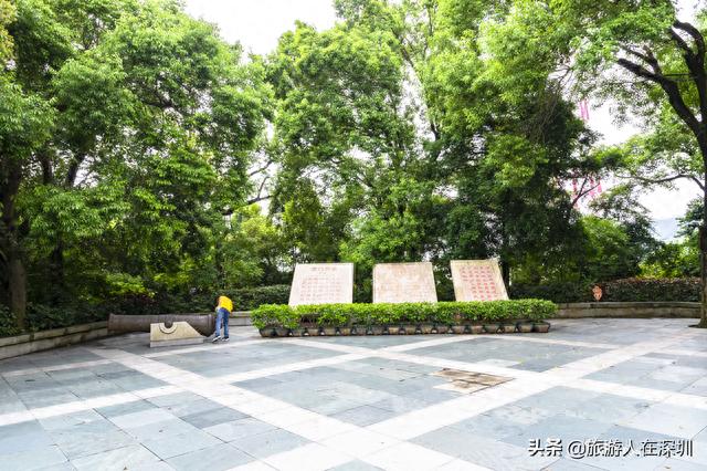 江门崖门古炮台遗址，清代嘉庆海防要塞，炮台依山临水形势雄伟