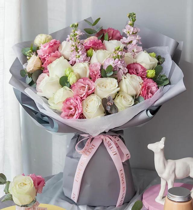 七夕节送花的经典祝福语，七夕节送花的经典祝福语图片（多款玫瑰花束为爱而来）