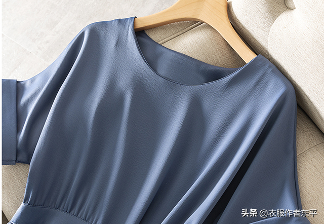 如何缝制真丝衣服，如何缝制真丝面料（自己做一件醋酸面料的连衣裙）