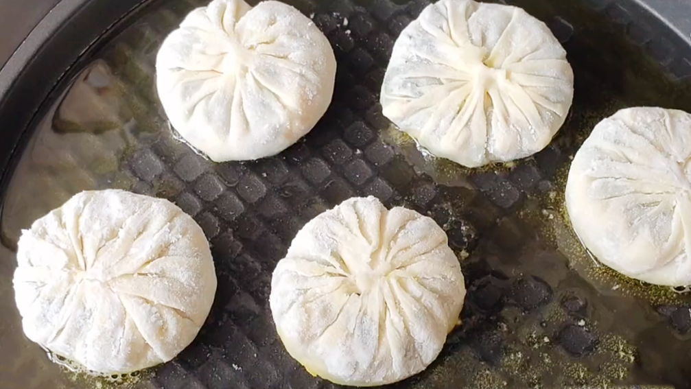 圖片[4]-【韭菜餅】做法步驟圖 十幾分鐘就搞定 比吃肉香-起舞食譜網