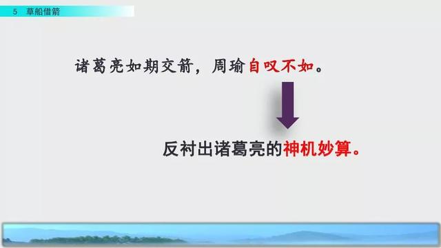 妒忌的忌是什么意思，部编版五年级下册第5课《草船借箭》图文讲解+知识点梳理
