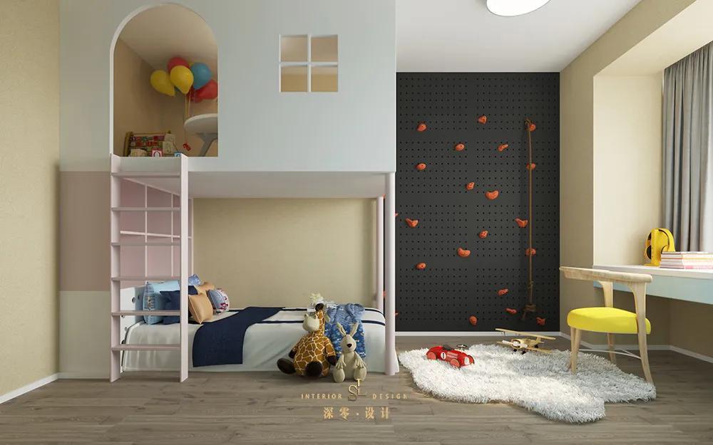 2022年儿童房装修效果图41款，儿童卧室怎么装修