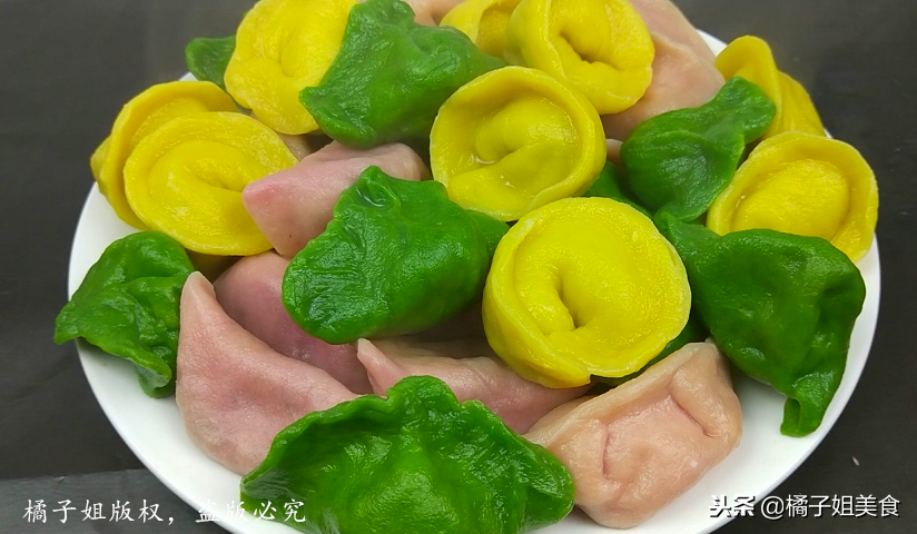 图片[19]-【三色水饺】做法步骤图  营养美味 老公连吃了3碗-起舞食谱网