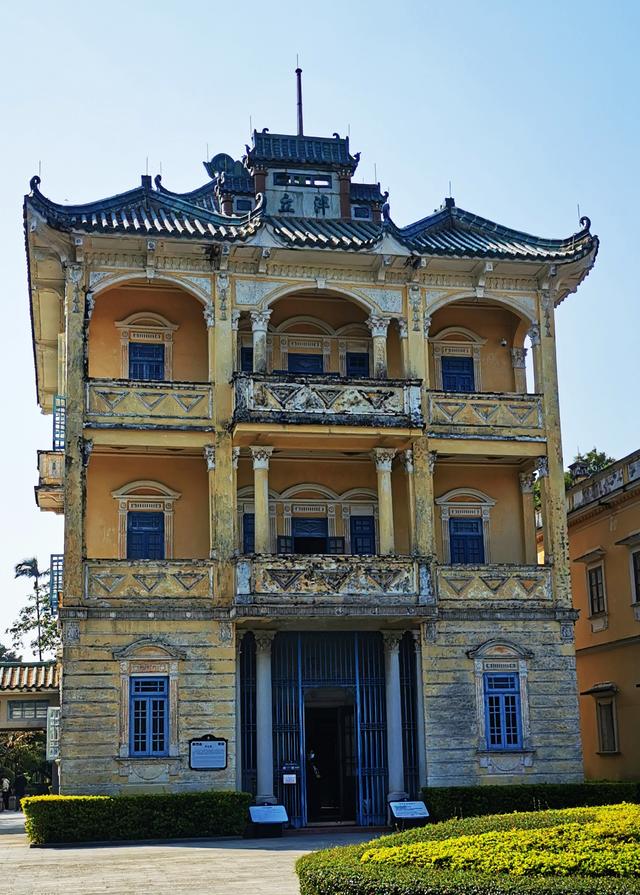 开平立园有几个门口，开平私家林园——立园