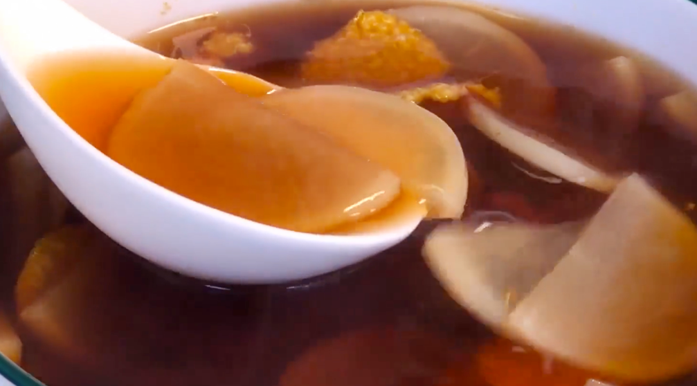 图片[1]-【橘皮萝卜茶】做法步骤图 清甜可口营养美味 家人常喝对身体-起舞食谱网