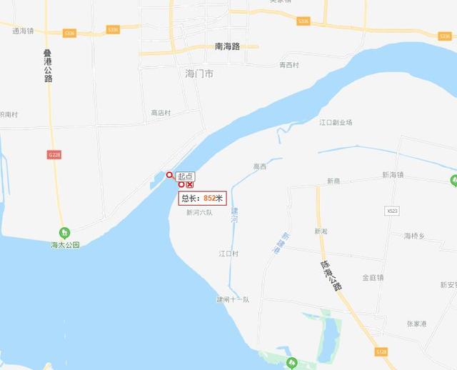 崇海大桥为什么不建了，崇海大桥何时开建（南通海门到崇明最近仅850米）