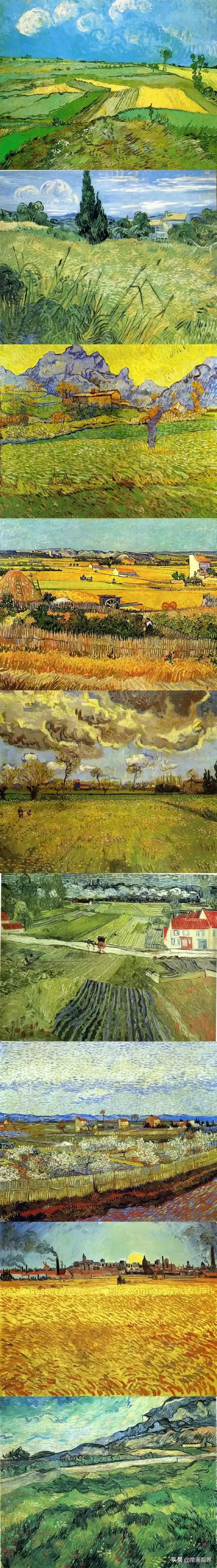 梵高的画是炒作出来的吗，梵高的画是被炒起来的（他把自己心画进了画）