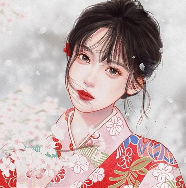 唯美古装女图，微信头像，唯美古装女图（手绘古风女生头像）