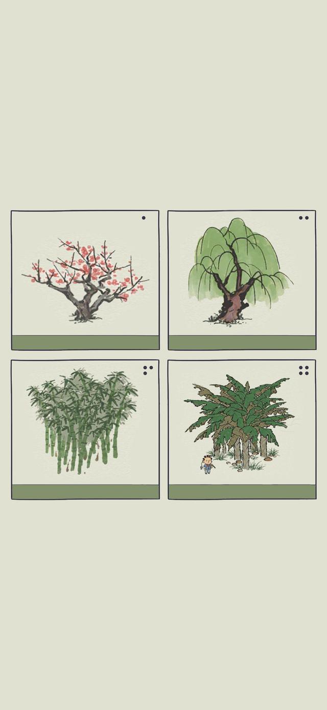 古风背景图，古风背景图 淡雅（古风中国风趣味壁纸）
