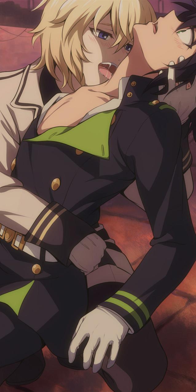 终结的炽天使头像，终结的炽天使情侣头像✨值得你拥有微信（《终结的炽天使》百夜米迦尔\u0026百夜优一郎\u0026克鲁鲁采佩西）