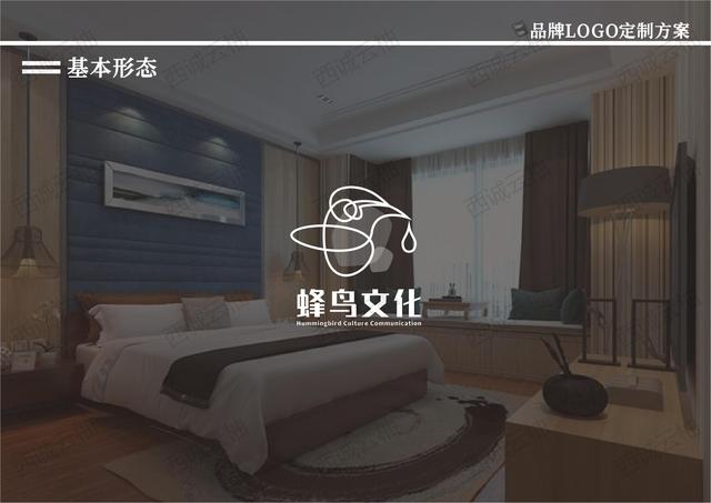 logo生成器在线设计，logo在线设计生成器 免费（西诚云柚丨蜂鸟文化品牌标志）