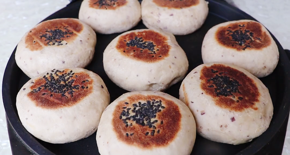 圖片[6]-【葡萄發面餅】做法步驟圖 加2雞蛋 出鍋孩子特愛吃-起舞食譜網