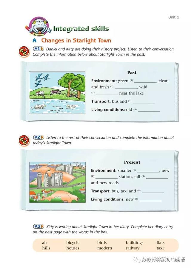 游乐场英文怎么写，游乐场英文（寒假预习，苏教译林版初中英语）