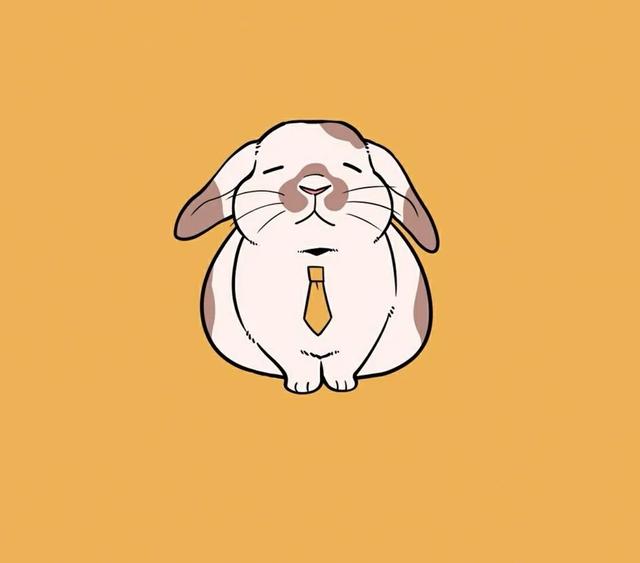 小兔子卡通图片，可爱小兔子头像/可可爱爱兔子鸭。（微信头像，萌萌的兔子头像）