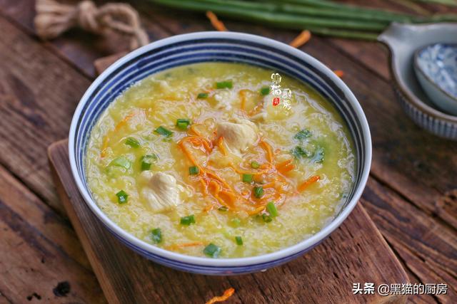 香菇牛肉粥的做法，香菇牛肉小米粥的做法（给老人孩子增强体质）