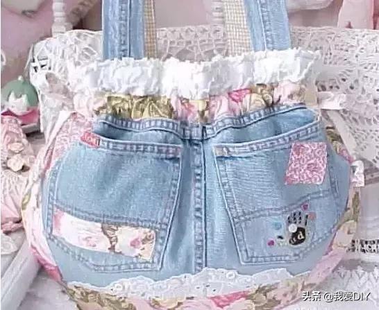 牛仔裤旧物改造，牛仔裤旧物改造坐垫（牛仔裤改造第二波）