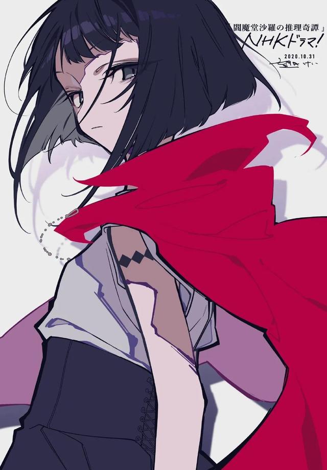 画师:望月けい，微信头像，画师:望月けい（这种线条硬朗独特画面美感）