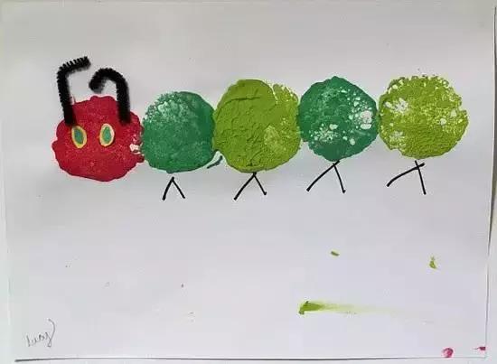 毛毛虫手工制作，橡皮泥手工毛毛虫的做法（10款最简单的毛毛虫手工制作教程）