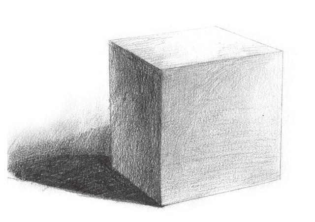 石膏几何体，石膏几何体素描教程（分步骤讲解三种石膏几何体画法）