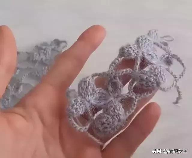 简单易学钩针织披肩，用它钩披肩很不错