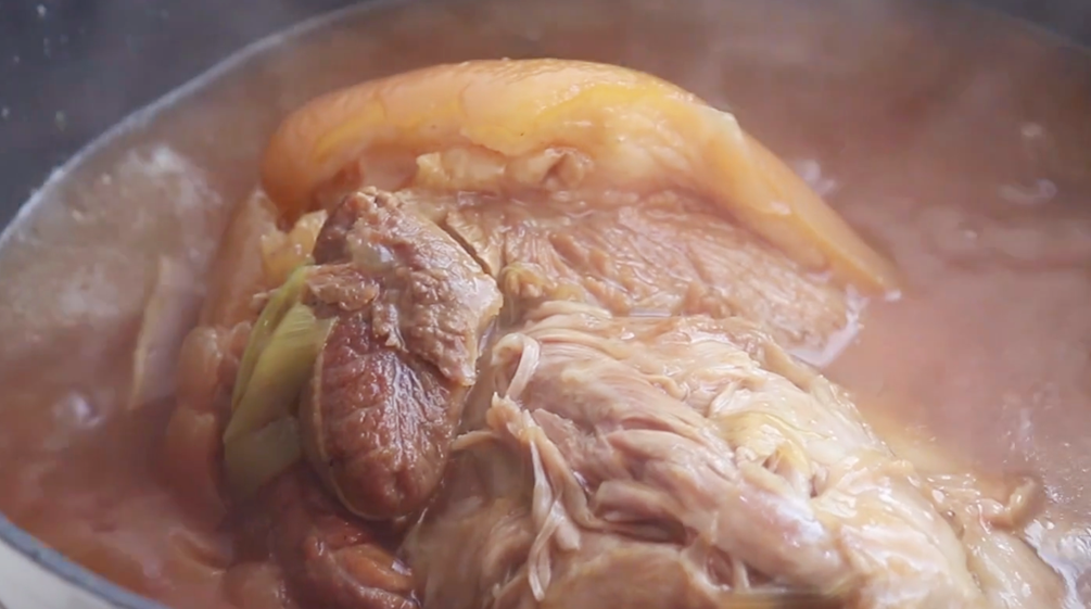 图片[4]-【肘花】做法步骤图 没有腥味 一点也不油腻-起舞食谱网