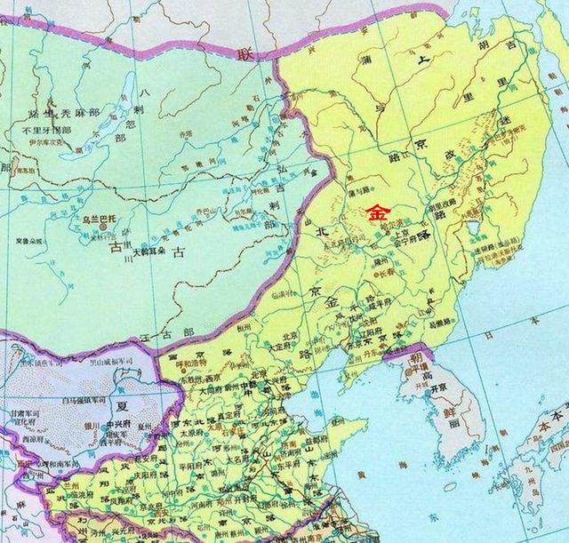 兴起于白山黑水的金朝，金朝都城原为（但却为何始终没能统一全国）