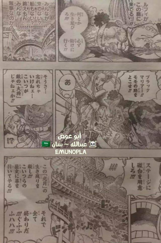 982是什么意思（海贼王982话全图情报+大量补充翻译）