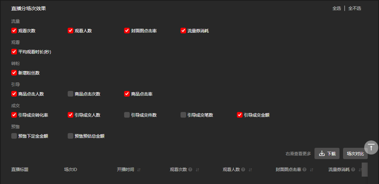 直播数据查询(直播数据分析软件)