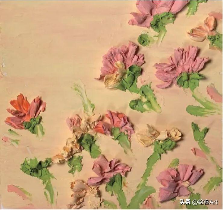 送给母亲节的画怎么画，母亲节送给母亲的画怎么画（用油画棒画立体康乃馨）
