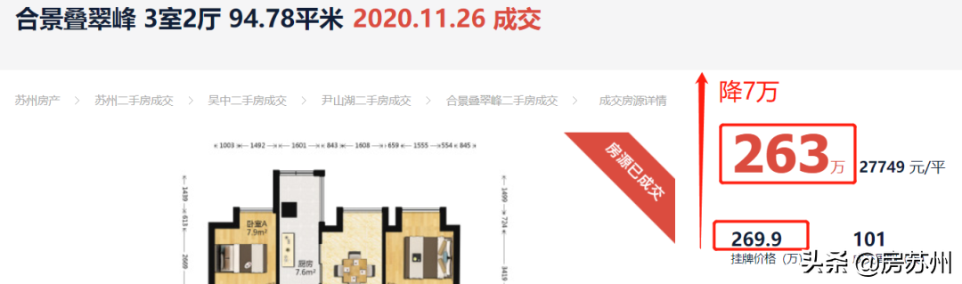 尹山湖房价(苏州尹山湖房价为啥一直跌)