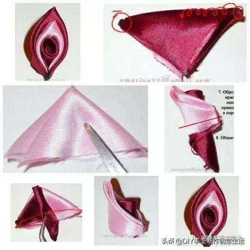 手工小魔盒制作方法，手工小魔盒制作方法步骤（丝带剪一段对折拼一拼）