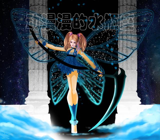 死神之恶魔之翼，动漫死神的小说（当公主配上恶魔之翼和死神镰刀）