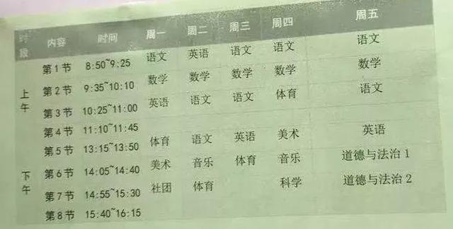 小学几点放学，小学生中午几点放学（苏州37所重点中小学分班、课程表、作息时间汇总）