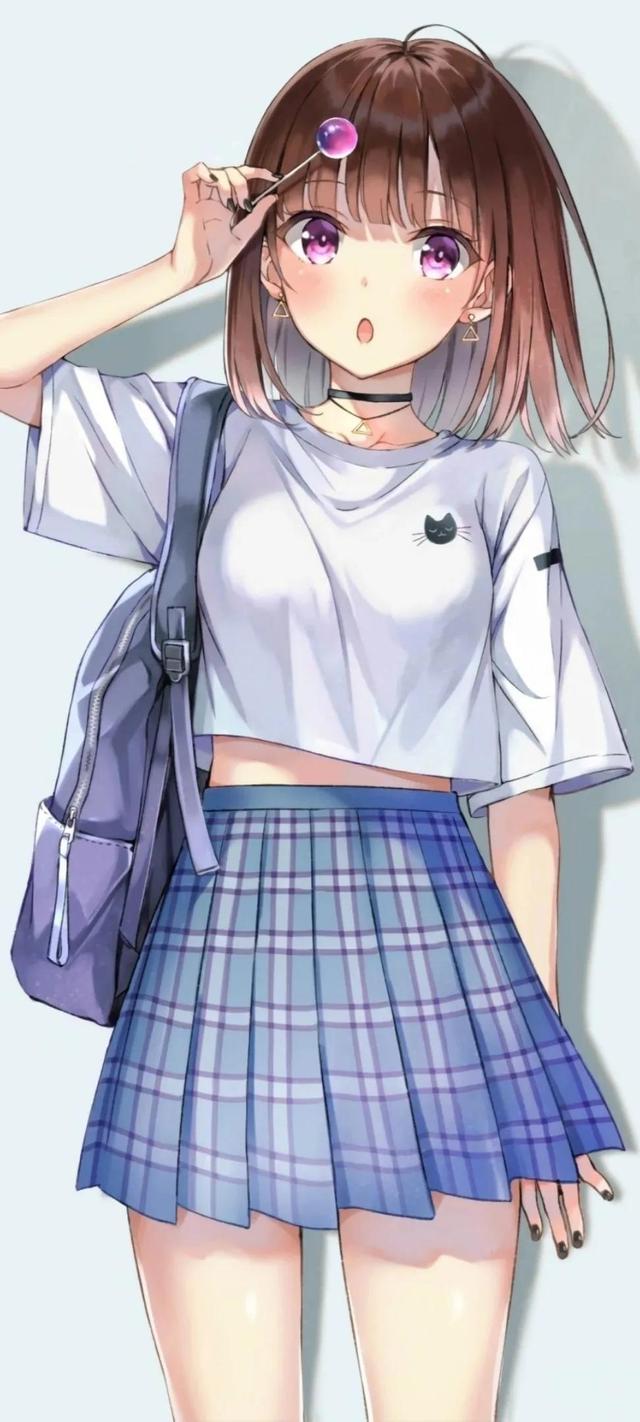 漫画壁纸女生可爱，美丽可爱漫画壁纸（精挑细选很萌很可爱的动漫女生壁纸）